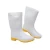 Rubber safety shoes, Weight 1.4 kg, Size 45, White Color, Slip Resistant, Impact protection: Up to 200 joules