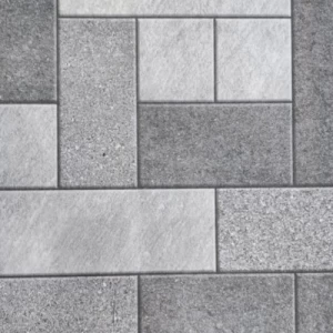 Riyadh Ceramic Tiles for Courtyards, 45 × 45 cm, 14 mm Thickness, Gray | Riyadh