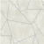 Geometric wallpaper, white with silver color, length 10 m, width 0.53 m, model Maison