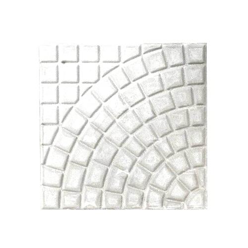 Cement Tiles 40x40x4 cm, White Color | Al Wasd Industrial