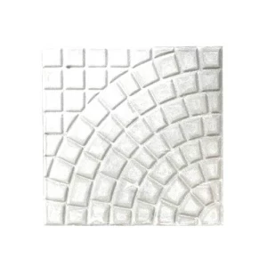 بلاط أسمنت 40×40×4 سم، لون أبيض | Al Wasd Industrial