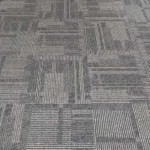 سجاد مكتبي بتصميم مميز، مقاس القطعة 50×50 سم، لون رمادي