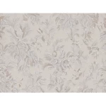 Leaf-patterned Wall Covering, Light Gray Color, Size 10m×1.06m, Model Z46050  