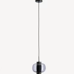 Como Pendant Light Modern, Size 25 x 25 x 35 cm, Black Color