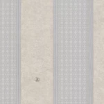 ورق جدران ايطالي لون بيج تصميم مقلم ، مقاس 10 م×0.70 م، موديل rc17039