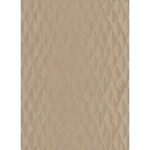 ورق حائط الماني هندسي مقاس 10 م× 0.53 م، لون بيج داكن، موديل 30-10049