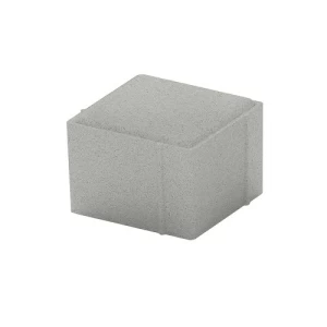 بلاط رصيف انترلوك هولند ارتفاع 6 cm مقاس 10×10 cm لون رمادي | ارتك