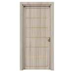 Premium Classic Doors, Gray Color, Size 235 x 115 cm, Thickness 6 cm, Model GM01