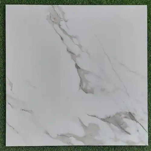 سيراميك إماراتي تصميم رخام 75×75 سم لون رمادي فاتح | SMK