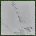 سيراميك إماراتي للأرضيات، تصميم رخام، مقاس 75×75 سم ، لون رمادي فاتح