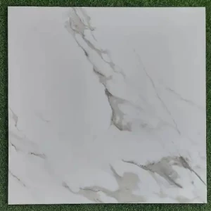 سيراميك إماراتي تصميم رخام 75×75 سم لون رمادي فاتح | SMK