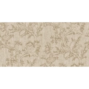Wallpaper Floral Design 10mx1.06m Beige Color, Model 38010 | Balbaid Decor Company