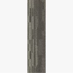 شرائح موكيت مكتبي، مقاس 100×25 سم، سمك 7 ملم، لون رمادي غامق، مع عزل PVC، موديل 2643