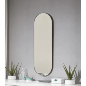 Wall Mirrors Size 120x40x3 cm, Black Color, Azda Long Design | Abyat Company