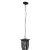 Outdoor Lighting Lamp with Modern Design, Black Color, Size 21x16 cm