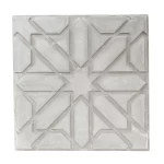 Concrete Tile, Size 40x40x5 cm, Gray Color | Al Sarif Company