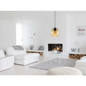 CADAQUES Decorative Light 1100 mm × 180 mm, Black, E27W LED | CADAQUES