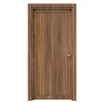 باب بريميوم عالي الجودة، لون بني فاتح، مقاس 235 × 115 سم، سماكة 6 سم، موديل GM02