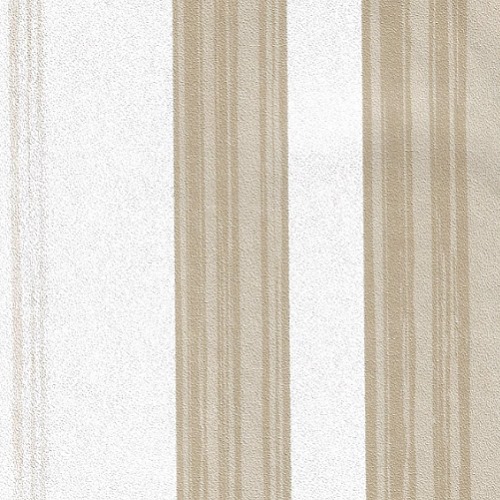Wallpaper Striped Design Brown on White, Size 10m×53cm | Luxury line