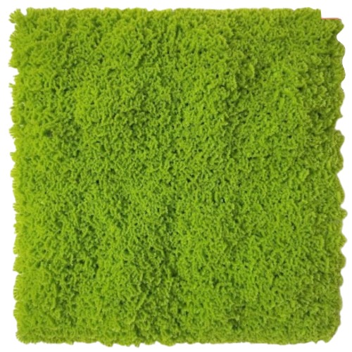 3D Decorative Wall Grass Coverage 1 m² Light Green | YT-09875526