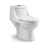 White Floor Mounted Water Closet Toilet, Size 30 cm