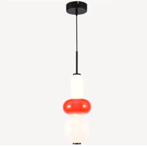 Modern Ceiling Pendant 68×44×44 cm, White Color | Abyat Company