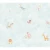 American wall Covering for youth and children, size 10 m x 0.53 m, light blue color, model GK8996 