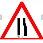 Aluminum Directional Sign, Circular Shape (Slow Down)   material Aluminum    500g dimensions 60×60cm  circular diameter 60cm    