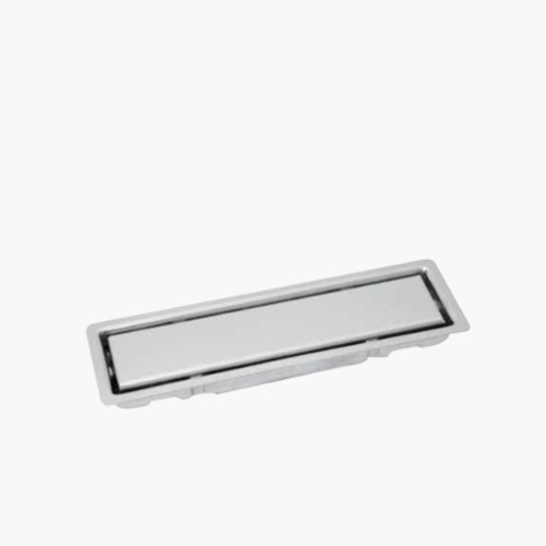 Rectangular Drain Cover 30x6 cm, Chrome Color | N116.504