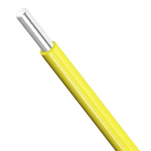 سلك كهرباء امريكي 600 فولت 12 AWG نحاس مصمت مطلي بالقصدير معزول (PVC +105°C) اصفر | شركة كابلات الشرقية للصناعة