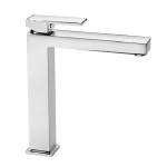 High Automatic Washbasin Faucet, Chrome Color