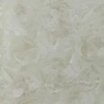  Floral Wallpaper, Size 15.6m×106cm, Brown on grey color