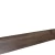 MDF Wooden skirting, Length 2.4 meters, Height 8 cm, Dark Brown Color, Model Number 176 