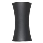 Wall Mounted LED Lighting Unit for Outdoor Use, 6 Power, Black Color, Size 14x8.5 cm