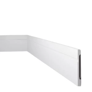 Belgian Foam Skirting Length 2 m Width 18 cm Height 15 cm White | FD15