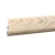 Wooden wall skirting, light beige color, size 240x4.5x0.8 cm, model 484707