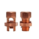 Split Bolt Connector Brass, Size 10-16 | United Electricals