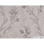 Italian wallpaper floral design 10m x 1.06m, gray, model 44416