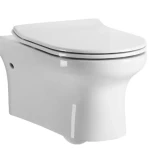 قاعدة مرحاض معلق لون ابيض مقاس 55×36×37 سم دائري تصميم أرشيبرو  