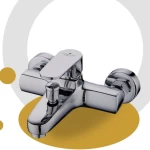 Shower Shower Mixer Atomic Italian Color Chrome Bathroy