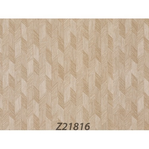 Geometric Wall Covering Beige, 10m Length x 1.06m Width, Model Z21816 | Balbaid Decor Company