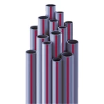 CPVC Pipes Modern Technology Nominal Pressure 16 Bar Size 20 mm Thickness 1.5 mm Gray Color