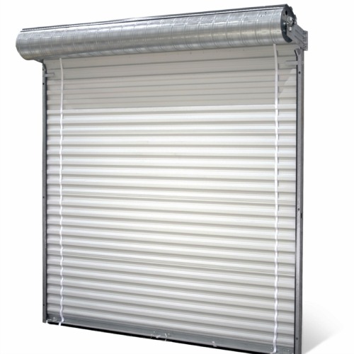 Automatic Roll Showroom Door Width 5.10m Height 3m Grey | Al-Arabia Water Tanks Company