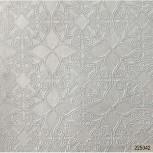 Classic Wallpaper Length 10m, Width 0.53m, Silver Color, Model 225042VE | Balbaid Decor Company
