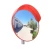 Convex Traffic Mirror, PC Plastic orange color     weight 500g   shape circular diameter 80cm    