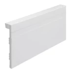 نعلة جدار فايبر، مقاس 240 × 11 سم، لون أبيض