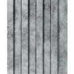 PVC wood replacement panels, sticks, size 16 x 290 cm, silver color