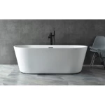 Pluto Portable Bathtub White Color, Size 170×75×58 cm