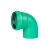 PPR Plastic Elbow 87.5° , length 158 mm, size 110 mm, green | Al Mona Company