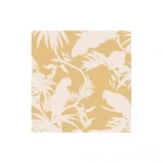 Wall decoration tropical design, size 10 m x 0.53 m, beige color, model TR21403